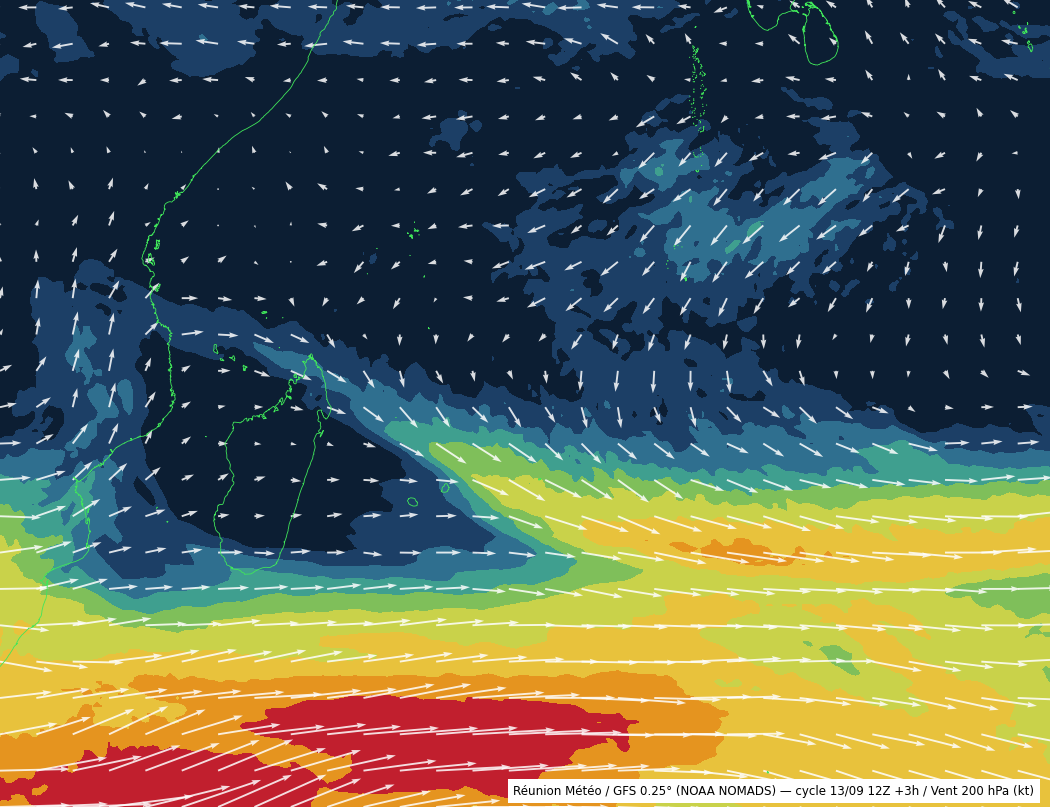 Vent 200 hPa (GFS, auto)